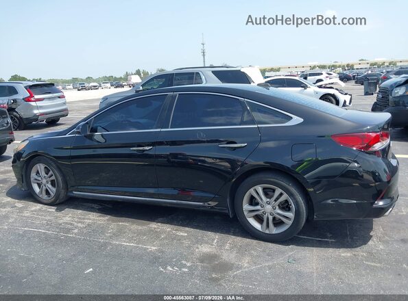 5NPE34AF1JH703750 2018 HYUNDAI SONATA Black 