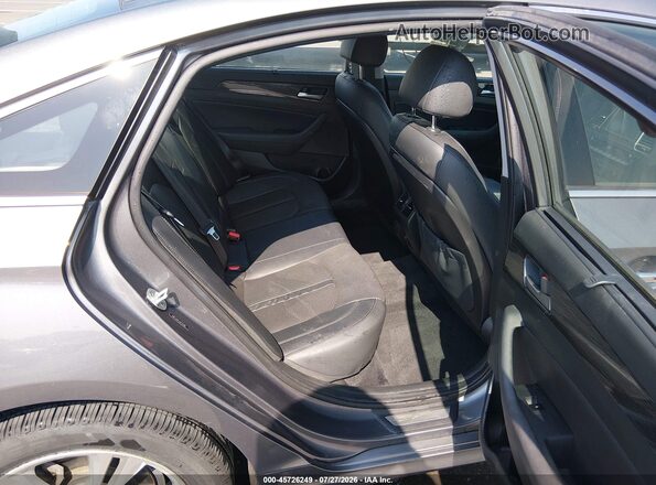 5NPE34AF1JH724386 2018 HYUNDAI SONATA Gray Vista de la etiqueta del VIN