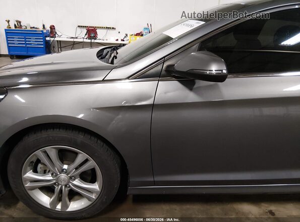 5NPE34AF1KH741691 2019 HYUNDAI SONATA Gray 