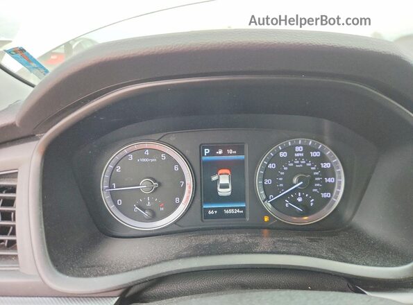 5NPE34AF1KH772343 2019 HYUNDAI SONATA Серый Вид щитка приборов