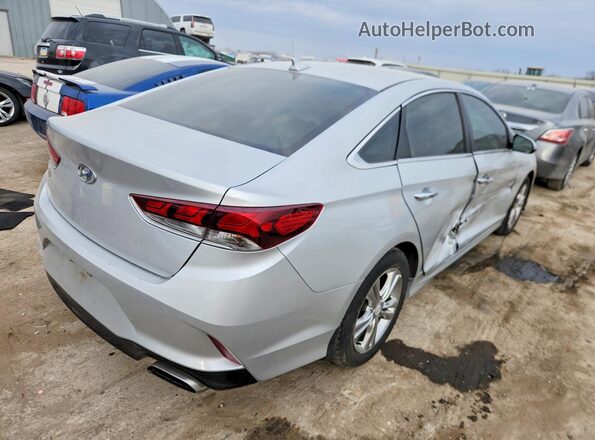 5NPE34AF1KH772343 2019 HYUNDAI SONATA Серый Задняя правая четверть