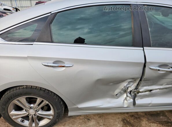 5NPE34AF1KH772343 2019 HYUNDAI SONATA Серый Вид задних сидений