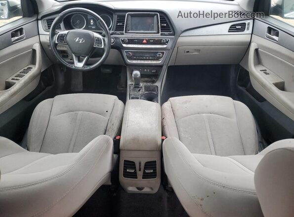 5NPE34AF1KH791863 2019 HYUNDAI SONATA Silver წინა პანელის ხედი