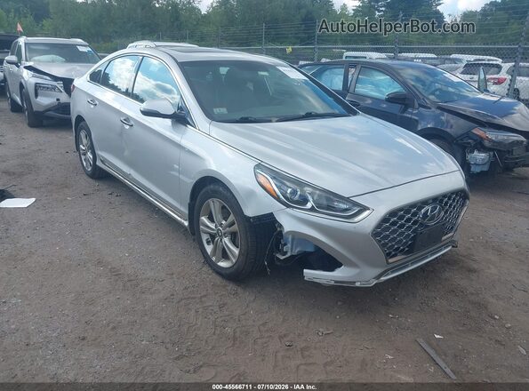 5NPE34AF1KH804353 2019 HYUNDAI SONATA Silver Вид спереду