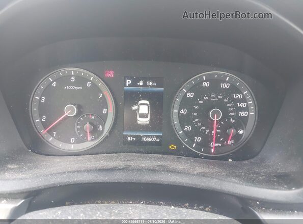 5NPE34AF1KH804353 2019 HYUNDAI SONATA Silver Вид задніх сидінь
