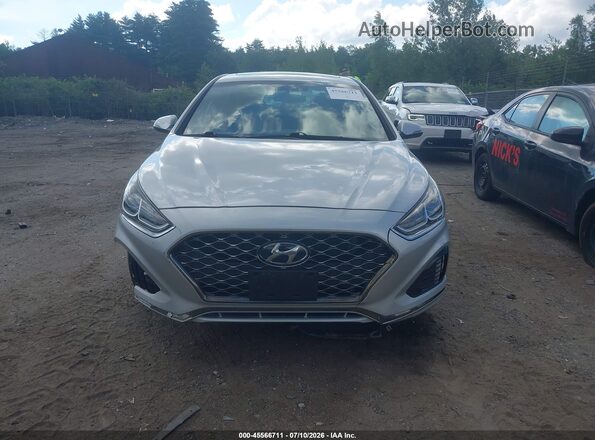 5NPE34AF1KH804353 2019 HYUNDAI SONATA Silver Вид щитка приладів
