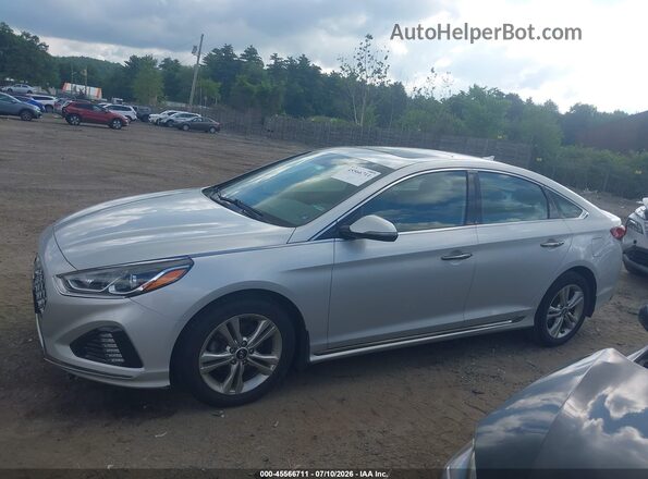 5NPE34AF1KH804353 2019 HYUNDAI SONATA Silver Панорамний вид салону 360°