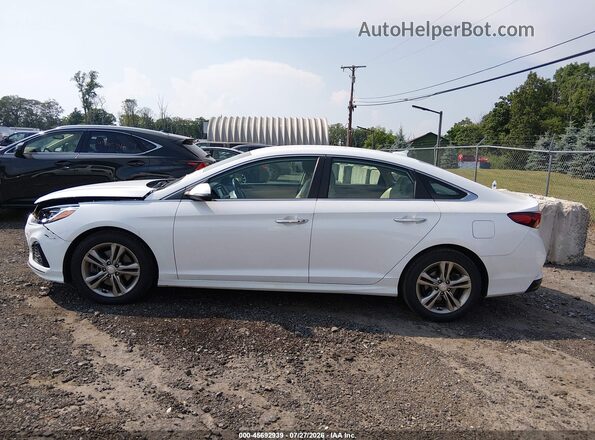 5NPE34AF1KH817491 2019 HYUNDAI SONATA White Панорамний вид салону 360°