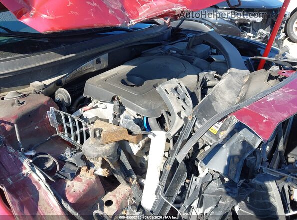 5NPE34AF2GH276149 2016 HYUNDAI SONATA Красный Вид сзади