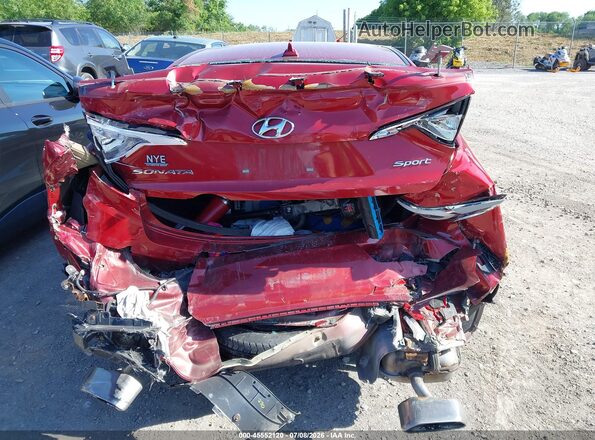 5NPE34AF2GH276149 2016 HYUNDAI SONATA Красный 