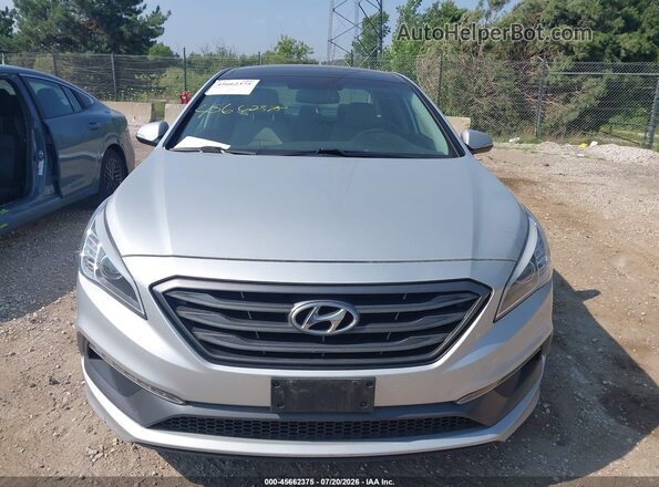 5NPE34AF2GH310039 2016 HYUNDAI SONATA Tan Widok zestawu wskaźników