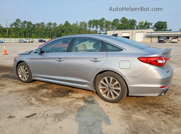 5NPE34AF2GH434831 2016 HYUNDAI SONATA Серебряный Задняя левая четверть