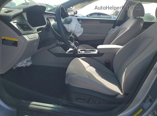 5NPE34AF2HH445913 2017 HYUNDAI SONATA Gray Vista interior delantera