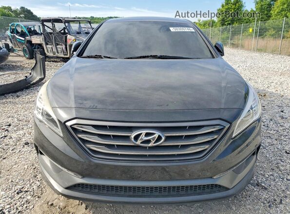 5NPE34AF2HH451971 2017 HYUNDAI SONATA Black Vista frontal