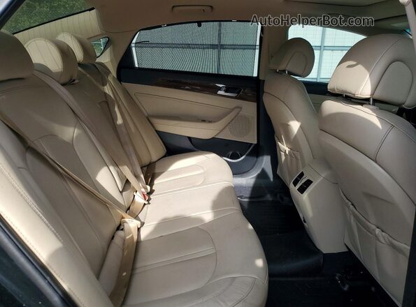 5NPE34AF2HH451971 2017 HYUNDAI SONATA Black Vista de los asientos traseros