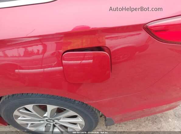 5NPE34AF2HH468446 2017 HYUNDAI SONATA Red Vista frontal