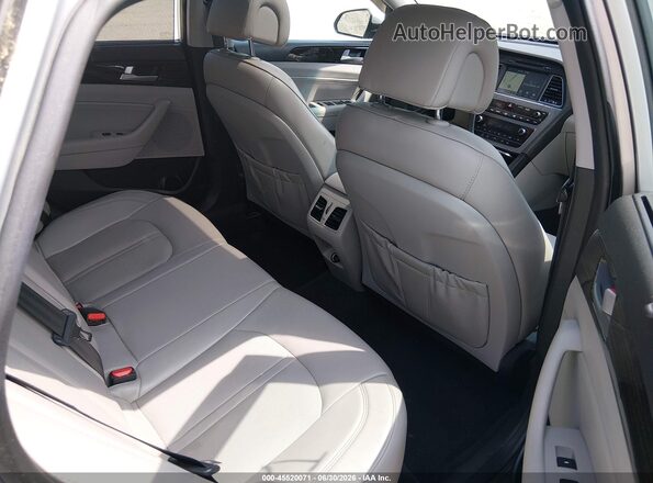 5NPE34AF2HH490608 2017 HYUNDAI SONATA Silver Вид наклейки з VIN-кодом