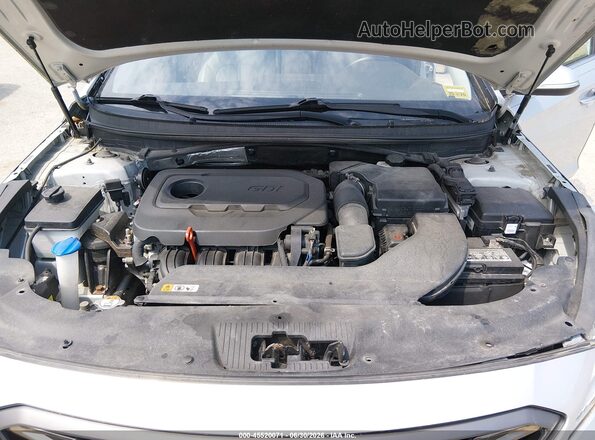 5NPE34AF2HH490608 2017 HYUNDAI SONATA Silver Вид ззаду