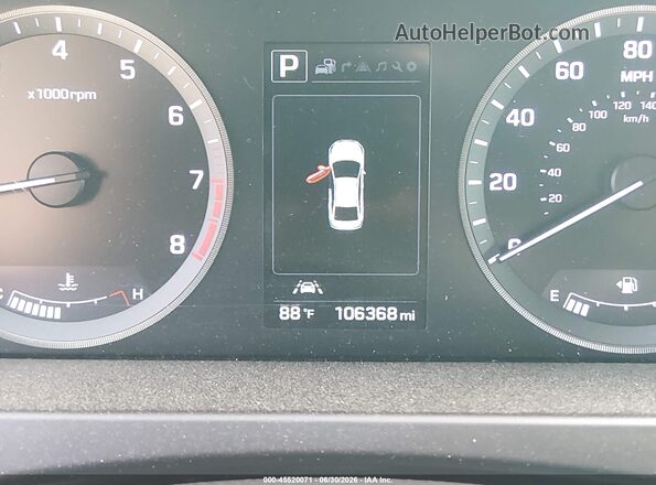 5NPE34AF2HH490608 2017 HYUNDAI SONATA Silver 