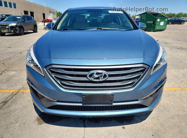 5NPE34AF2HH511439 2017 HYUNDAI SONATA Teal Vista frontal