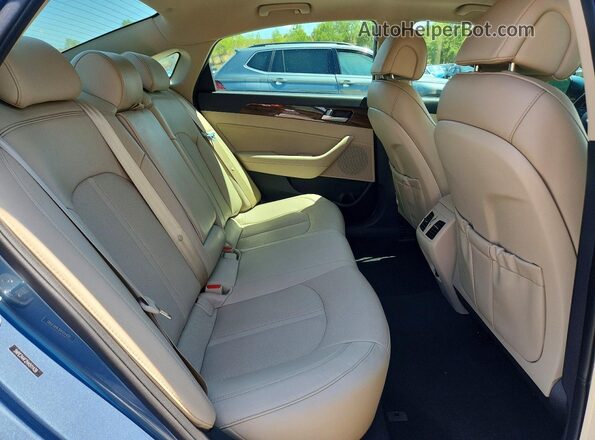 5NPE34AF2HH511439 2017 HYUNDAI SONATA Teal Vista de los asientos traseros