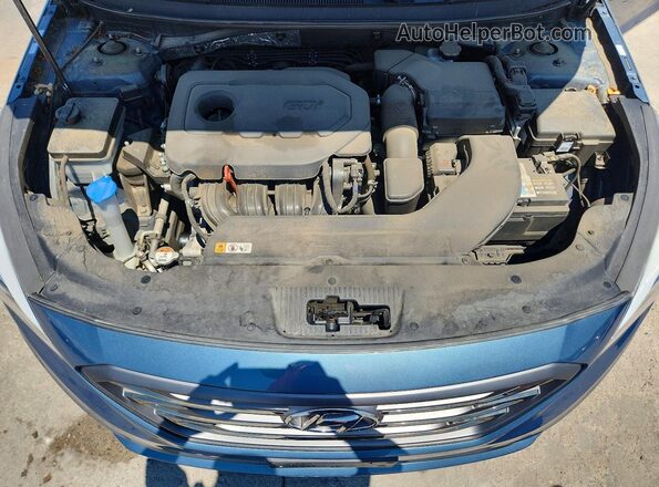 5NPE34AF2HH511439 2017 HYUNDAI SONATA Teal Vista interior trasera