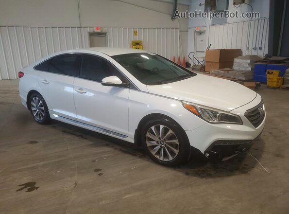 5NPE34AF2HH561399 2017 HYUNDAI SONATA White Front right
