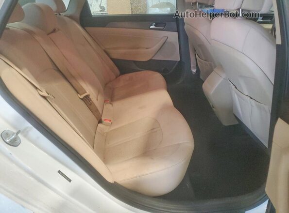 5NPE34AF2HH561399 2017 HYUNDAI SONATA White Rear seats view
