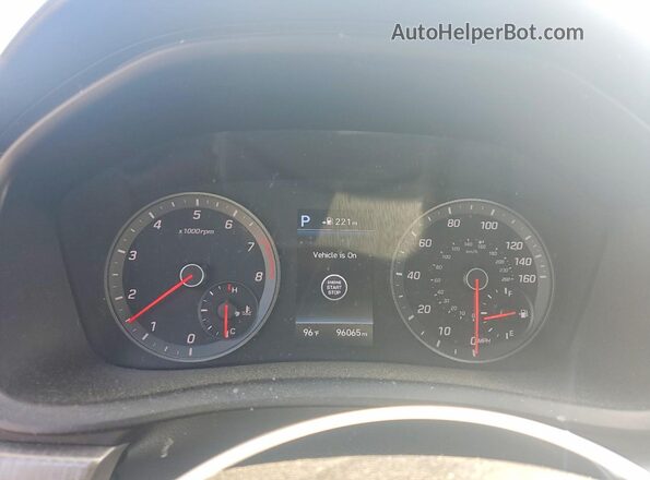 5NPE34AF2JH603043 2018 HYUNDAI SONATA White Սարքավորումների վահանակի տեսք