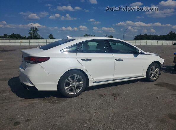 5NPE34AF2JH603043 2018 HYUNDAI SONATA White Հետևի աջ