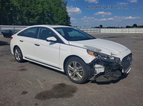 5NPE34AF2JH603043 2018 HYUNDAI SONATA White Առջևի աջ