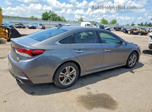 5NPE34AF2JH611742 2018 HYUNDAI SONATA Gray Հետևի աջ