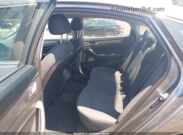 5NPE34AF2JH628301 2018 HYUNDAI SONATA Gray Вид наклейки з VIN-кодом