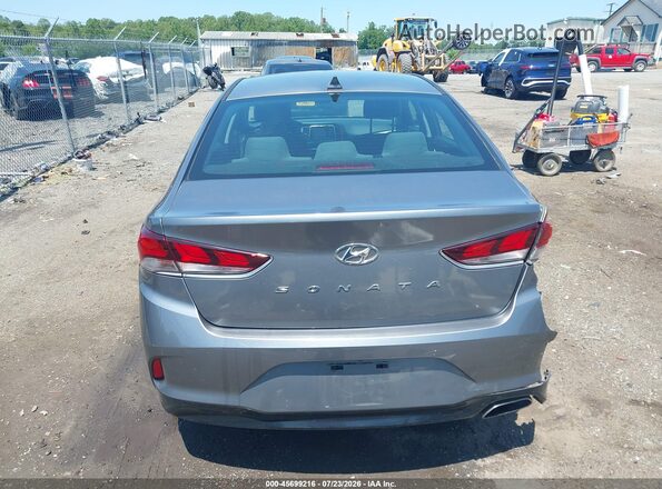 5NPE34AF2JH628301 2018 HYUNDAI SONATA Gray 
