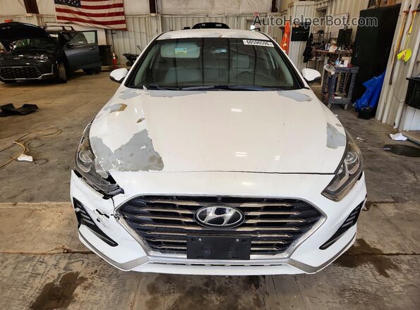 5NPE34AF2JH633661 2018 HYUNDAI SONATA White Vista frontal