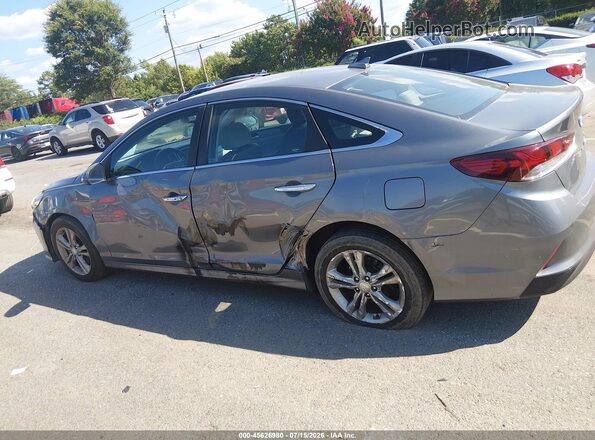 5NPE34AF2JH636978 2018 HYUNDAI SONATA Gray Панорамний вид салону 360°