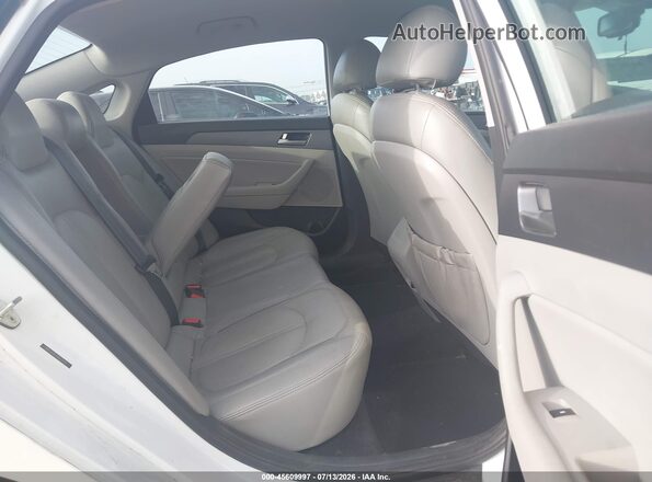 5NPE34AF2JH637743 2018 HYUNDAI SONATA Белый Вид наклейки с VIN-кодом