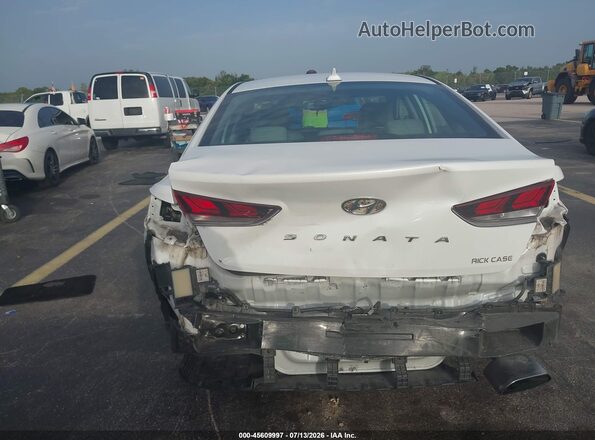 5NPE34AF2JH637743 2018 HYUNDAI SONATA Белый 