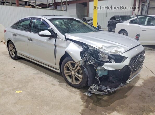 5NPE34AF2JH641372 2018 HYUNDAI SONATA Silver Առջևի աջ