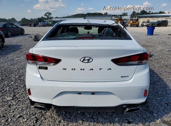 5NPE34AF2JH688692 2018 HYUNDAI SONATA White Vista trasera