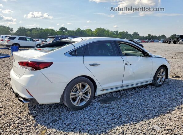 5NPE34AF2JH688692 2018 HYUNDAI SONATA White Trasero derecho