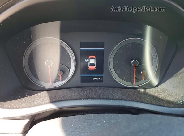 5NPE34AF2JH688692 2018 HYUNDAI SONATA White Vista del cuadro de instrumentos