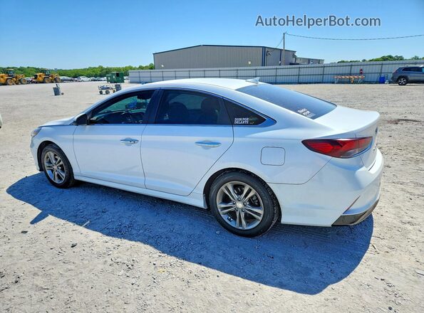 5NPE34AF2KH746236 2019 HYUNDAI SONATA White Задня ліва чверть