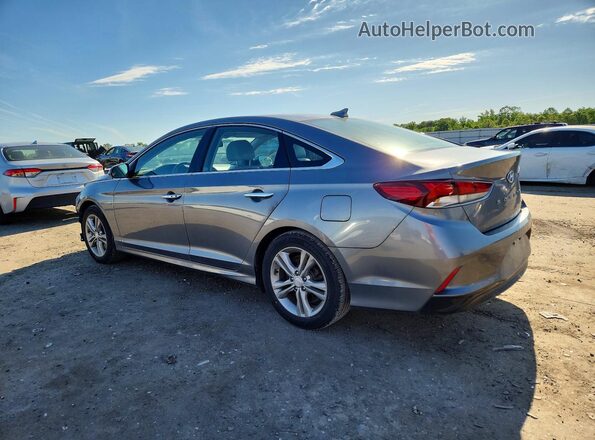5NPE34AF2KH757186 2019 HYUNDAI SONATA Gray Rear left