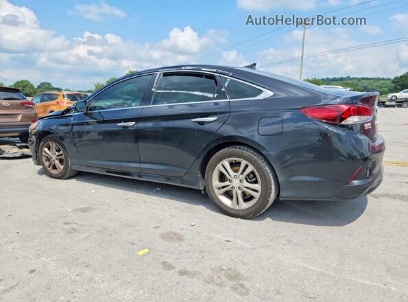 5NPE34AF2KH761173 2019 HYUNDAI SONATA Black უკანა მარცხენა