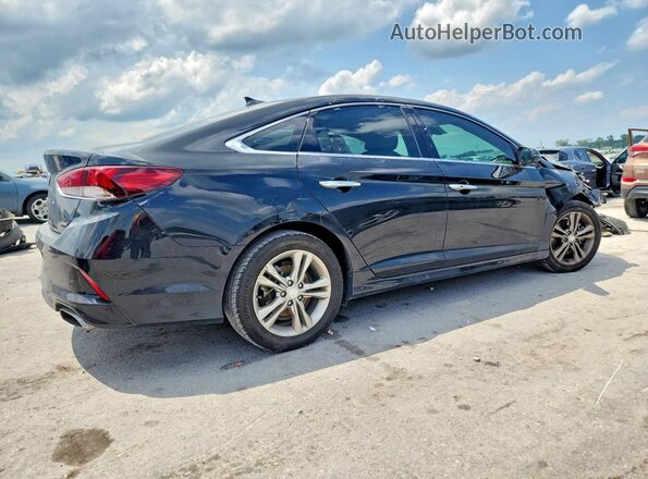 5NPE34AF2KH761173 2019 HYUNDAI SONATA Black უკანა მარჯვენა