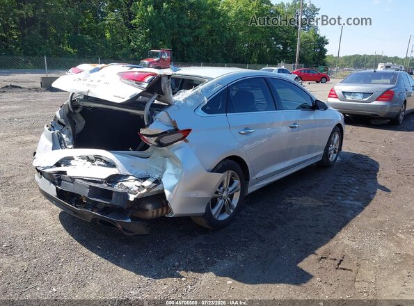 5NPE34AF2KH815068 2019 HYUNDAI SONATA Silver Հետևի աջ