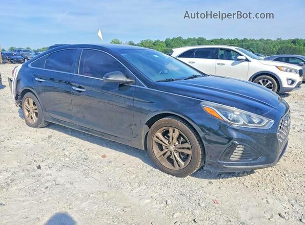 5NPE34AF2KH820920 2019 HYUNDAI SONATA Black Передня права чверть