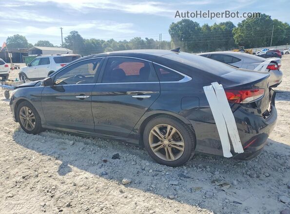 5NPE34AF2KH820920 2019 HYUNDAI SONATA Black Задня ліва чверть
