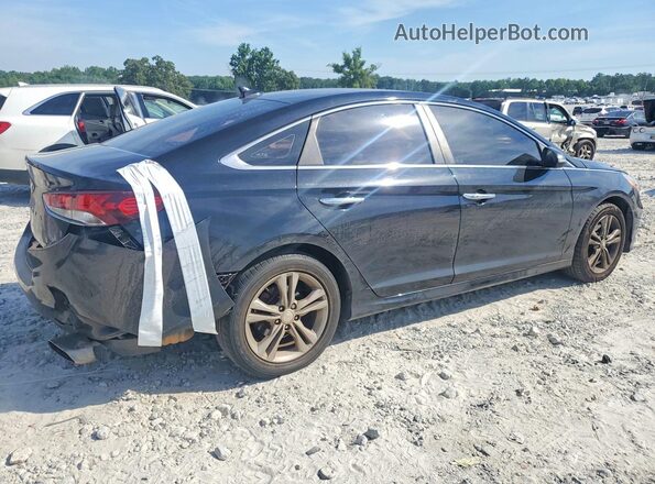 5NPE34AF2KH820920 2019 HYUNDAI SONATA Black Задня права чверть